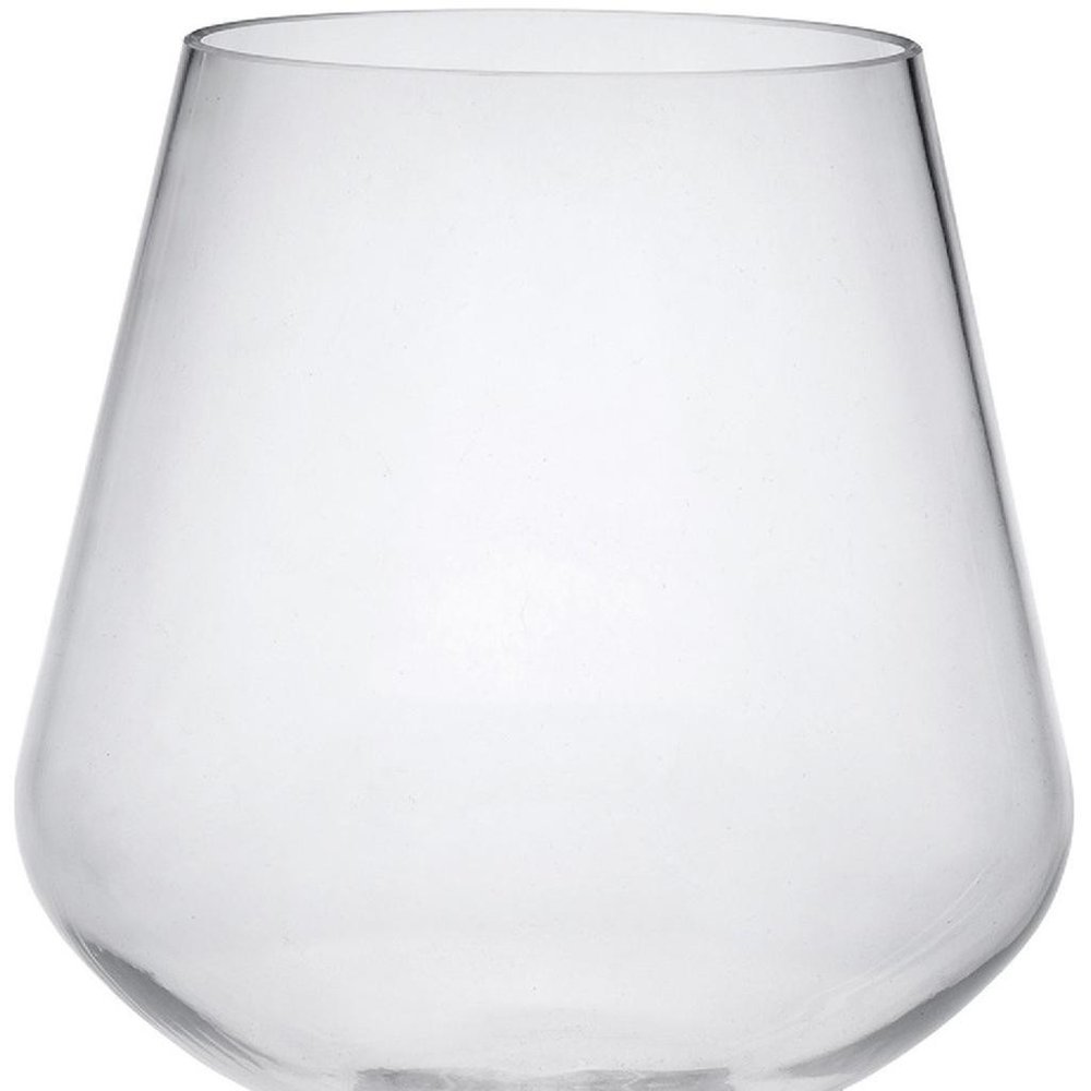 Set of Four Clear Tritan Plastic Stemmed All Purpose Wine Glasses HomeRoots