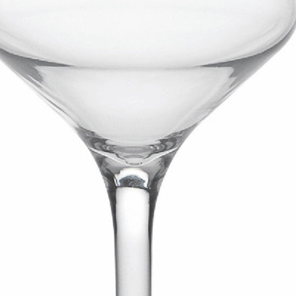Set of Four Clear Tritan Plastic Stemmed Flutes HomeRoots
