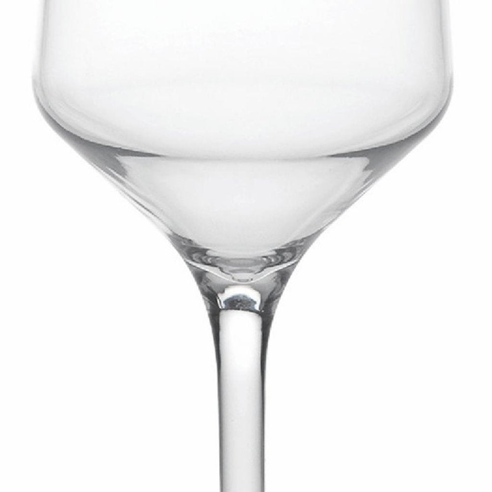 Set of Four Clear Tritan Plastic Stemmed Flutes HomeRoots