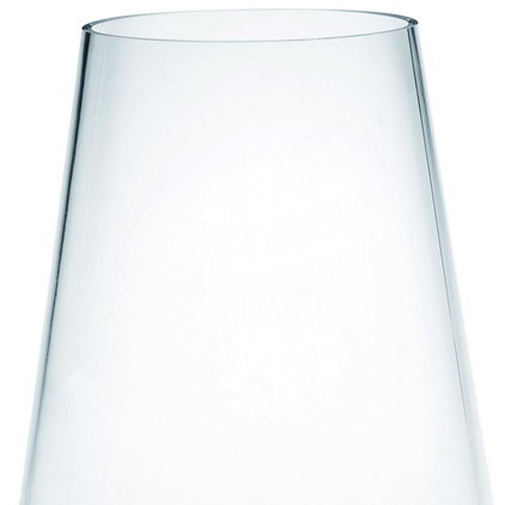 Set of Four Clear Tritan Plastic Stemmed All Purpose Wine Glass HomeRoots