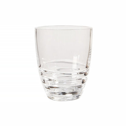 Set of Four Clear Acrylic Stemless Whiskey Glass HomeRoots