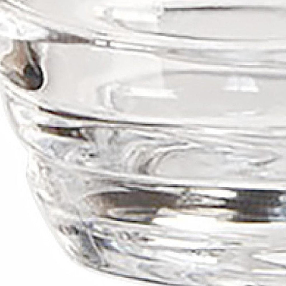 Set of Four Clear Acrylic Stemless Whiskey Glass HomeRoots