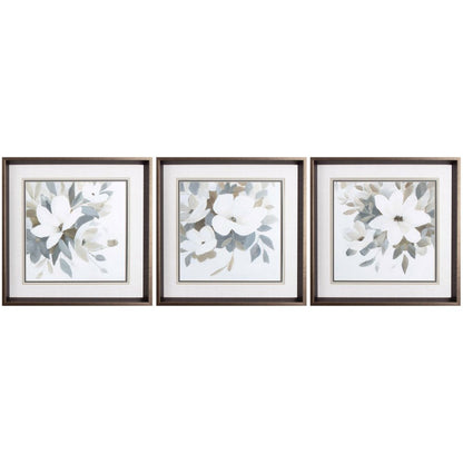 Set Of Three Modern Romance Brown Framed Print Wall Art HomeRoots