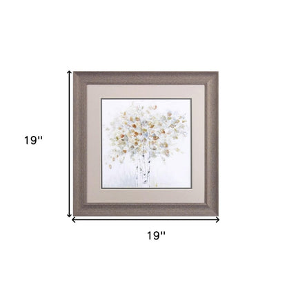 Set Of Two Birch Grove Brown Framed Print Wall Art HomeRoots