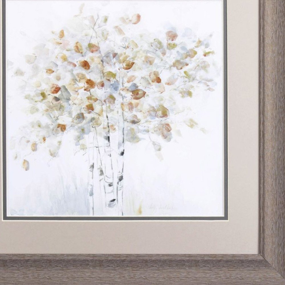 Set Of Two Birch Grove Brown Framed Print Wall Art HomeRoots