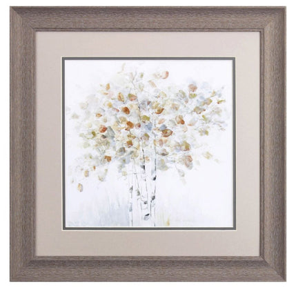 Set Of Two Birch Grove Brown Framed Print Wall Art HomeRoots