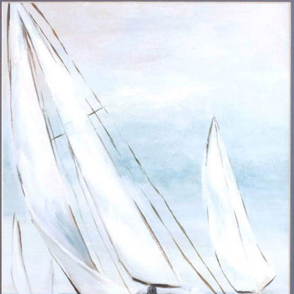 Set Of Two Sail Wind Brown Framed Print Wall Art HomeRoots