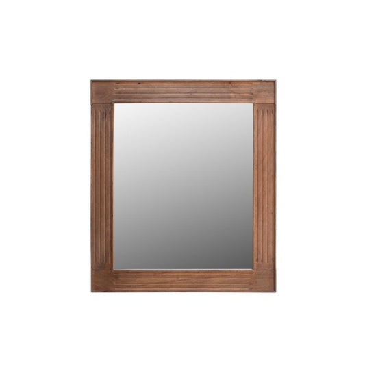 46" Brown Dresser Solid Wood Mirror HomeRoots