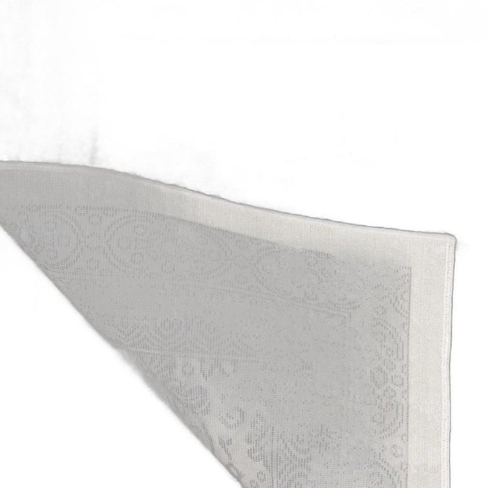2' x 4' Gray Non Slip Rug Pad HomeRoots