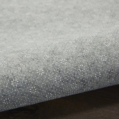 2' x 8' Gray Non Slip Rug Pad HomeRoots