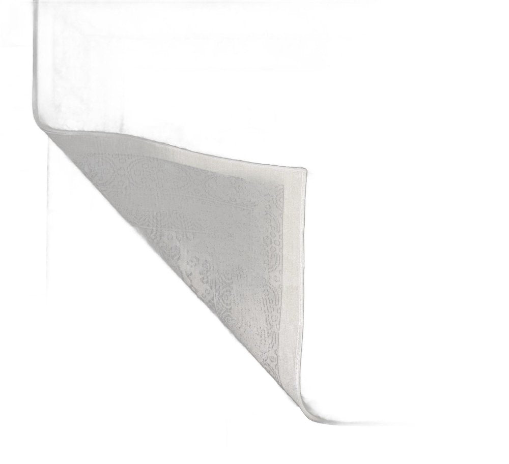2' x 8' Gray Non Slip Rug Pad HomeRoots
