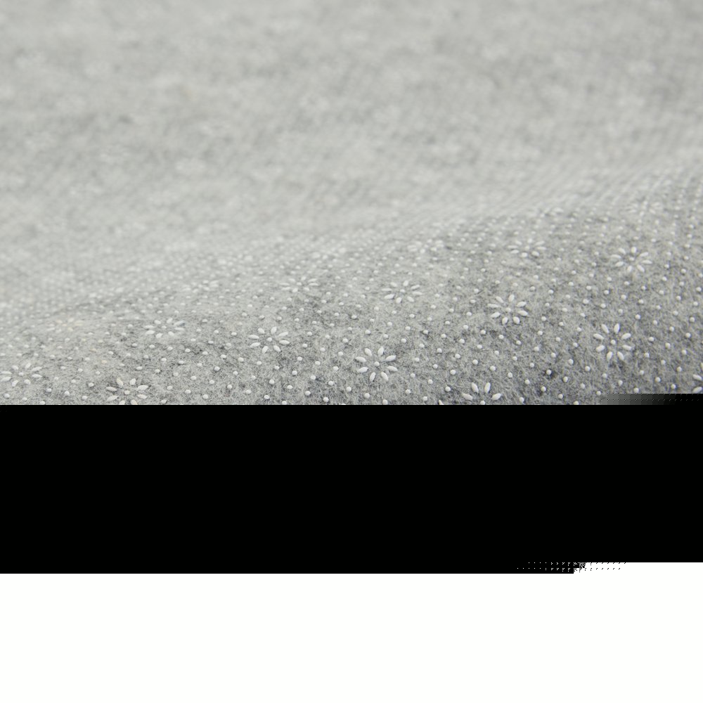3' x 5' Gray Non Slip Rug Pad HomeRoots