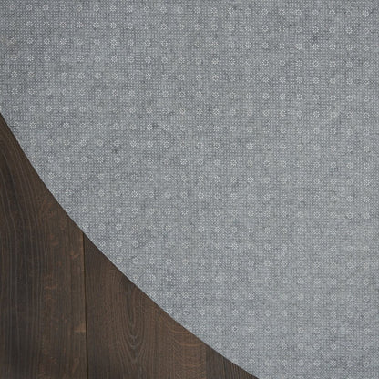 8' Round Gray Non Slip Rug Pad HomeRoots
