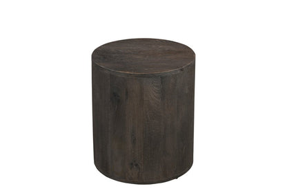 18" Wood Brown Solid Wood Round End Table HomeRoots