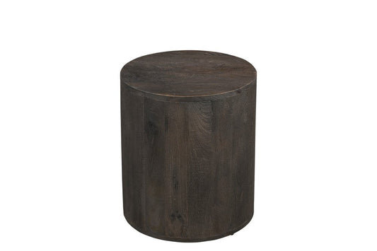 18" Wood Brown Solid Wood Round End Table HomeRoots
