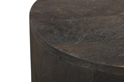 18" Wood Brown Solid Wood Round End Table HomeRoots