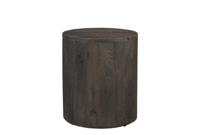 18" Wood Brown Solid Wood Round End Table HomeRoots