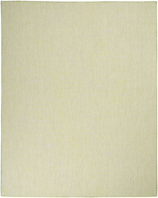 9' X 12' Cream Geometric Power Loom Area Rug - 0" (L) x 144" (W) x 108" (H)