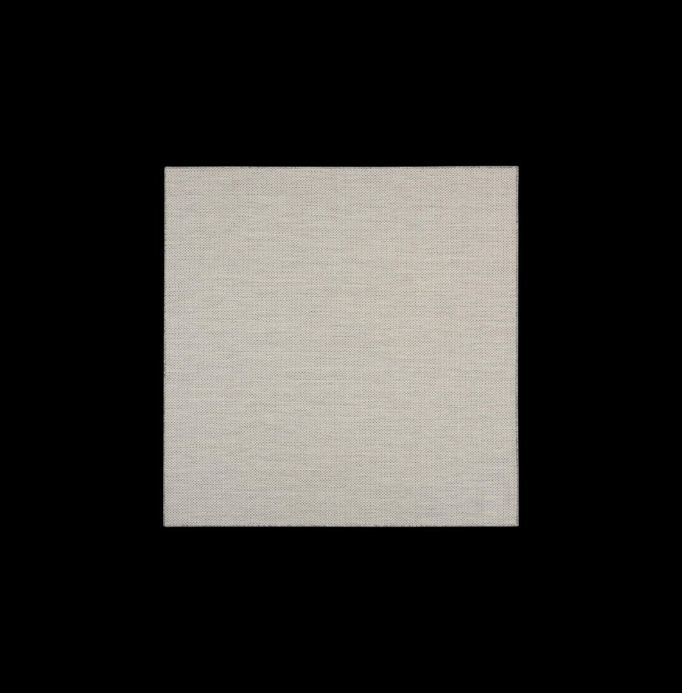 8' Silver Square Geometric Power Loom Area Rug HomeRoots
