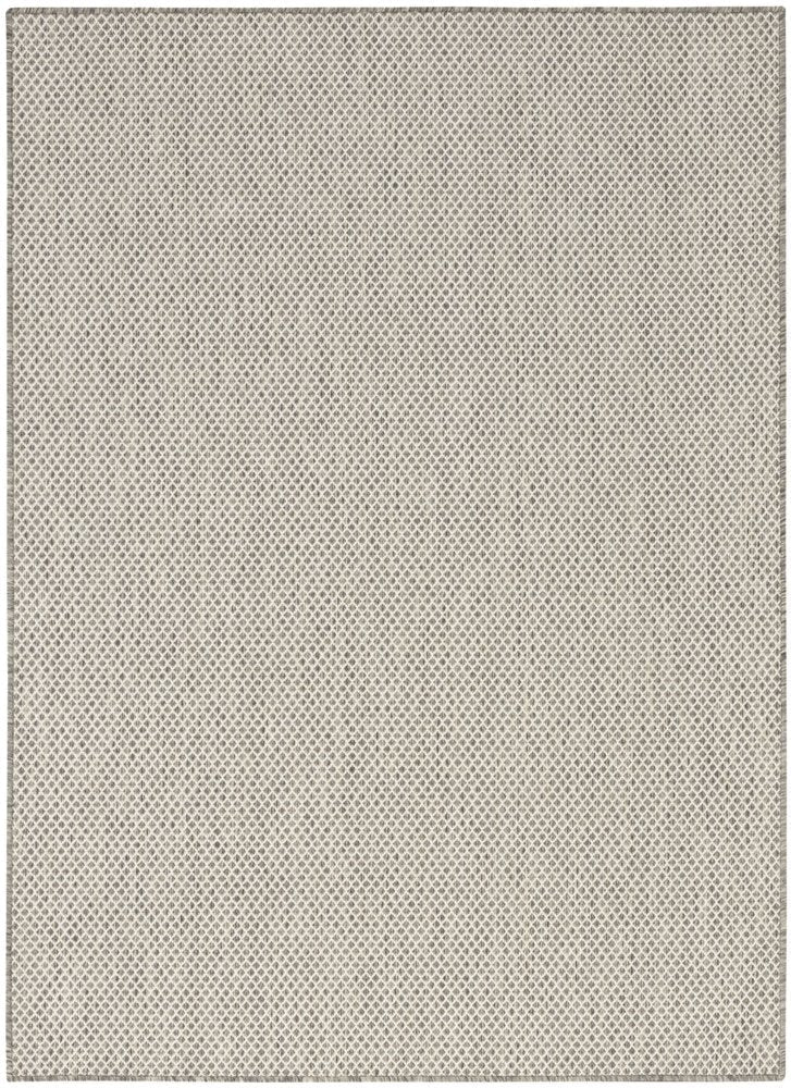 4' X 6' Ivory Geometric Power Loom Area Rug HomeRoots
