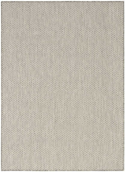 4' X 6' Ivory Geometric Power Loom Area Rug HomeRoots