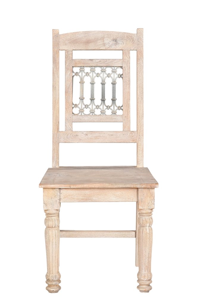 Set of Two White Wood Slat Back Dining Side Chairs HomeRoots