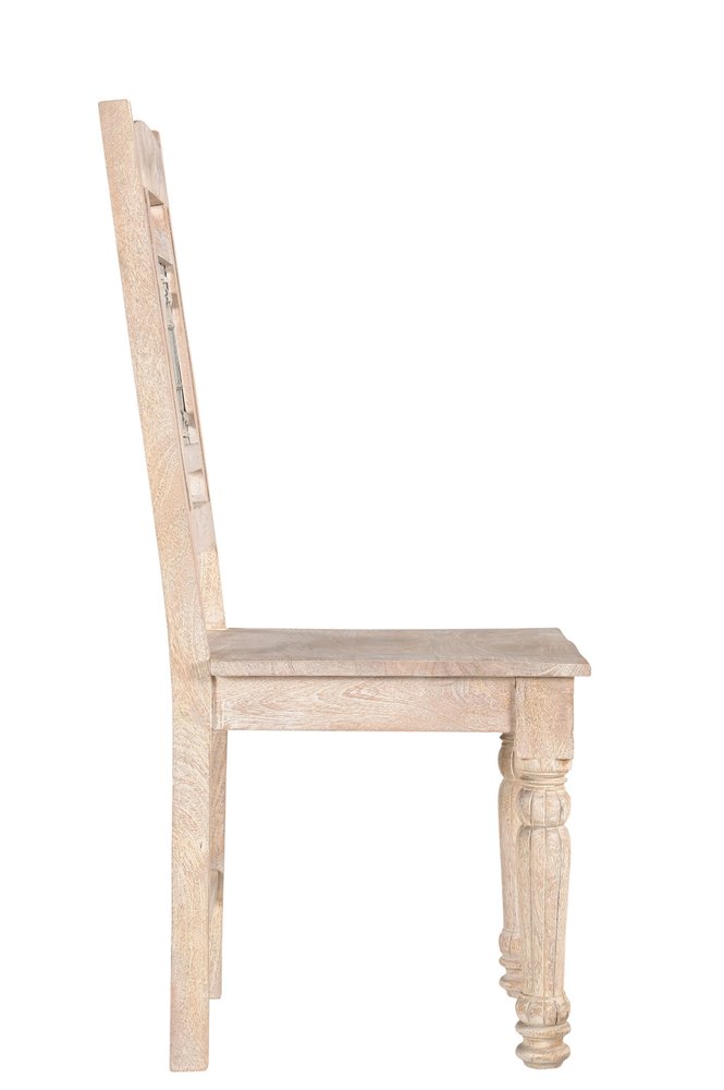 Set of Two White Wood Slat Back Dining Side Chairs HomeRoots