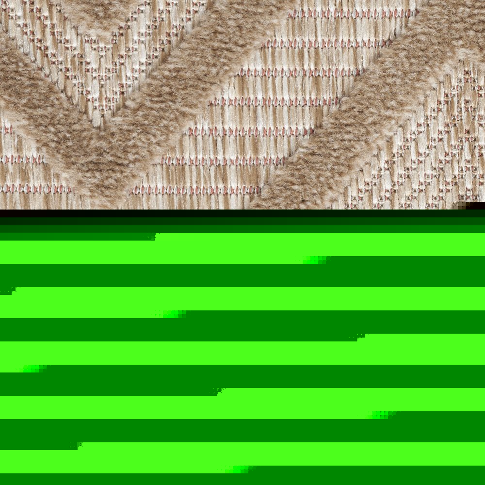 8' X 10' Beige Indoor Outdoor Area Rug — view 9