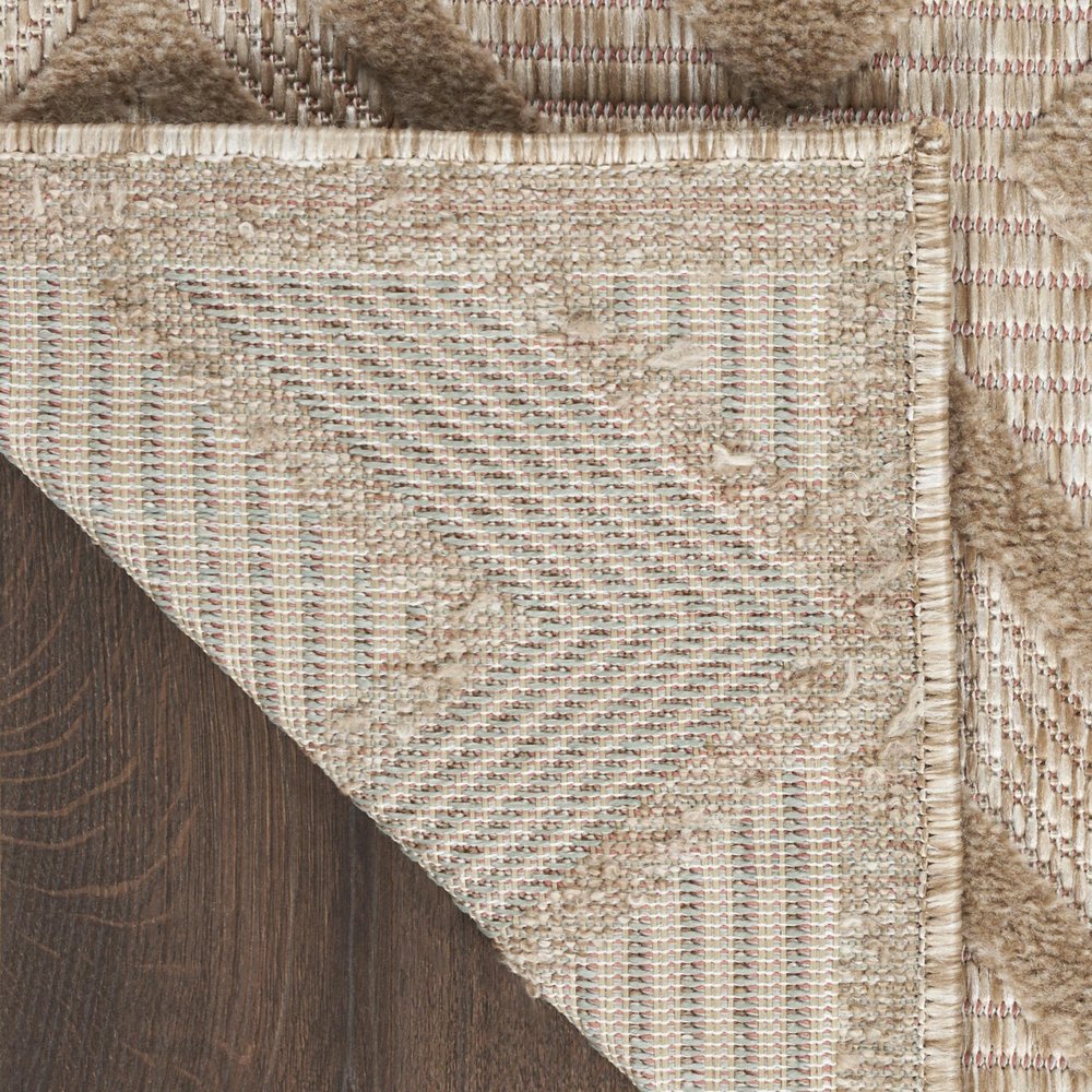 7' X 10' Beige Indoor Outdoor Area Rug HomeRoots