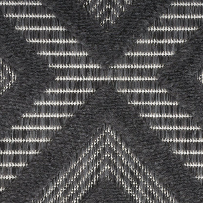 9' X 12' Charcoal And Gray Indoor Outdoor Area Rug HomeRoots