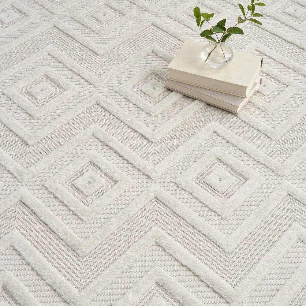 8' X 10' Beige Indoor Outdoor Area Rug — view 13