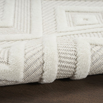 8' X 10' Beige Indoor Outdoor Area Rug HomeRoots