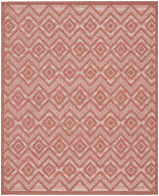 8' X 10' Orange Geometric Flatweave Area Rug - 0" (L) x 120" (W) x 96" (H)