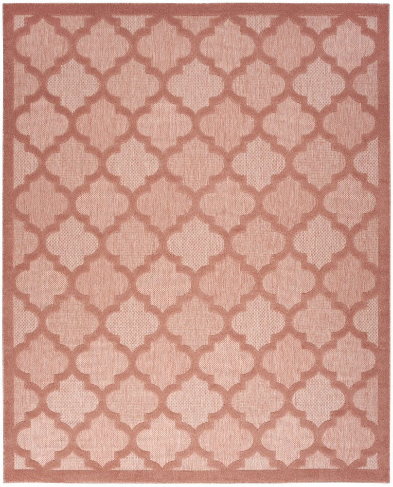 9' X 12' Orange Indoor Outdoor Area Rug — view 7