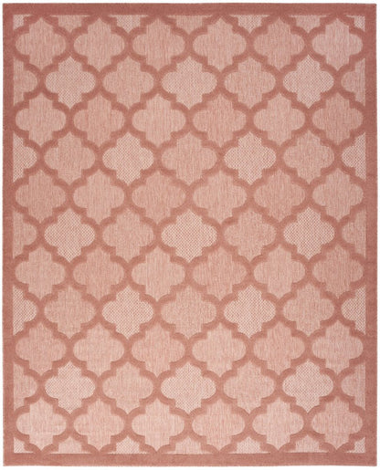 7' X 10' Orange Indoor Outdoor Area Rug HomeRoots