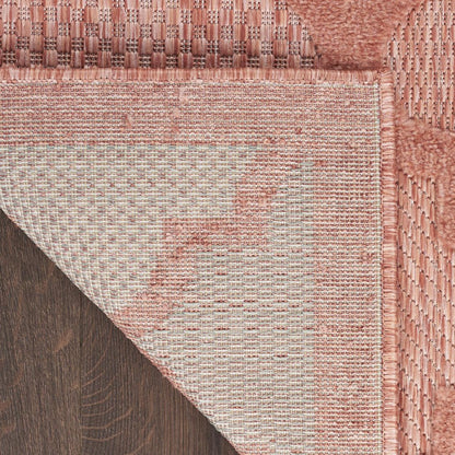 7' X 10' Orange Indoor Outdoor Area Rug HomeRoots