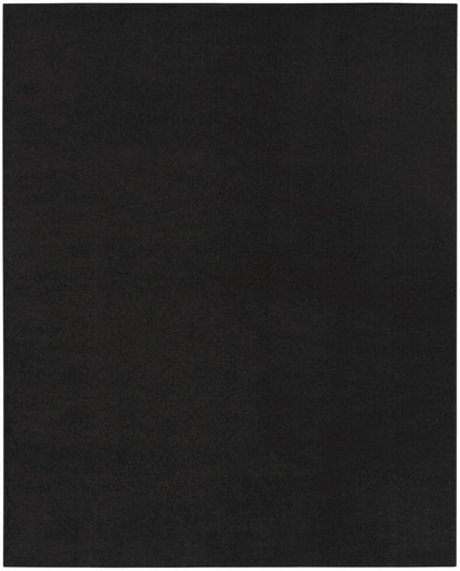 12' X 15' Black Indoor Outdoor Area Rug HomeRoots