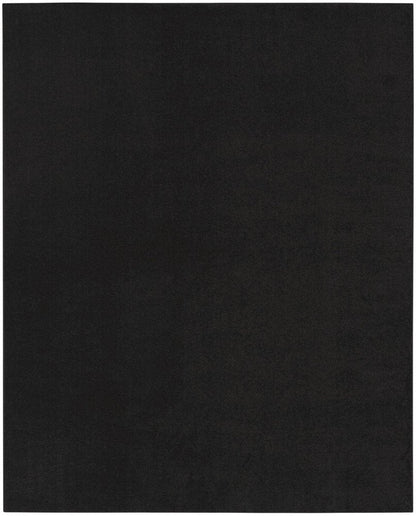 12' X 15' Black Indoor Outdoor Area Rug HomeRoots