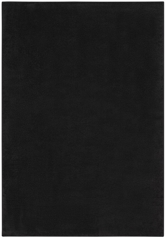 5' X 8' Black Power Loom Area Rug — view 6