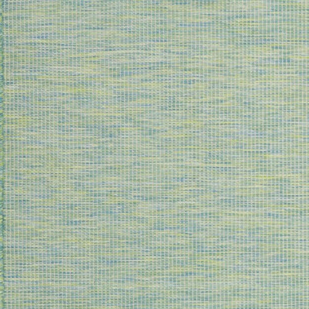 10' X 14' Blue And Green Indoor Outdoor Area Rug — view 2