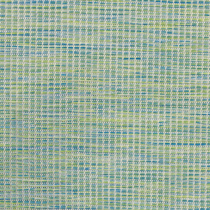 10' Blue and Green Power Loom Indoor Outdoor Runner Rug HomeRoots