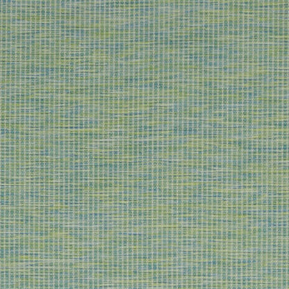 10' Blue and Green Power Loom Indoor Outdoor Runner Rug HomeRoots
