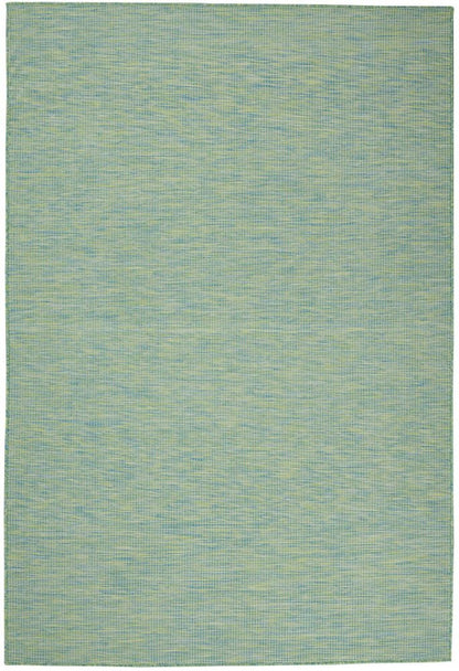 4' X 6' Blue Indoor Outdoor Area Rug HomeRoots