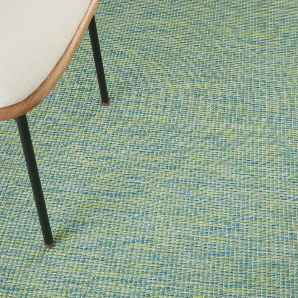 4' X 6' Blue Indoor Outdoor Area Rug HomeRoots