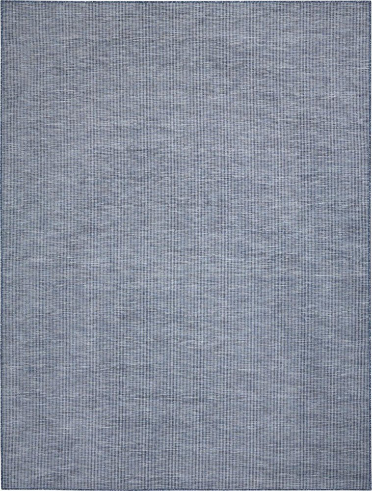 10' X 14' Navy Blue Indoor Outdoor Area Rug