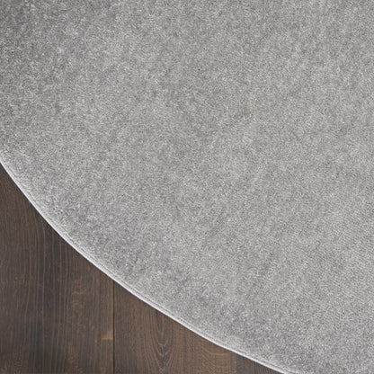 Gray Power Loom Area Rug