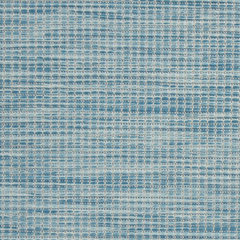 7' X 10' Aqua Indoor Outdoor Area Rug HomeRoots