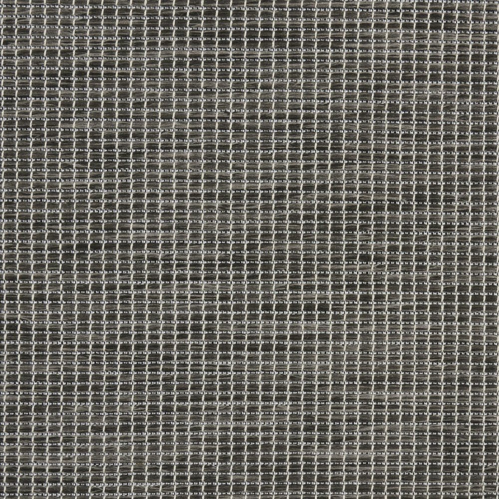 8' Charcoal Indoor Outdoor Runner Rug — view 10