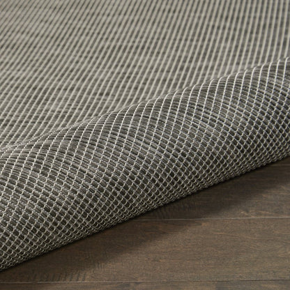 5' X 7' Charcoal Indoor Outdoor Area Rug HomeRoots