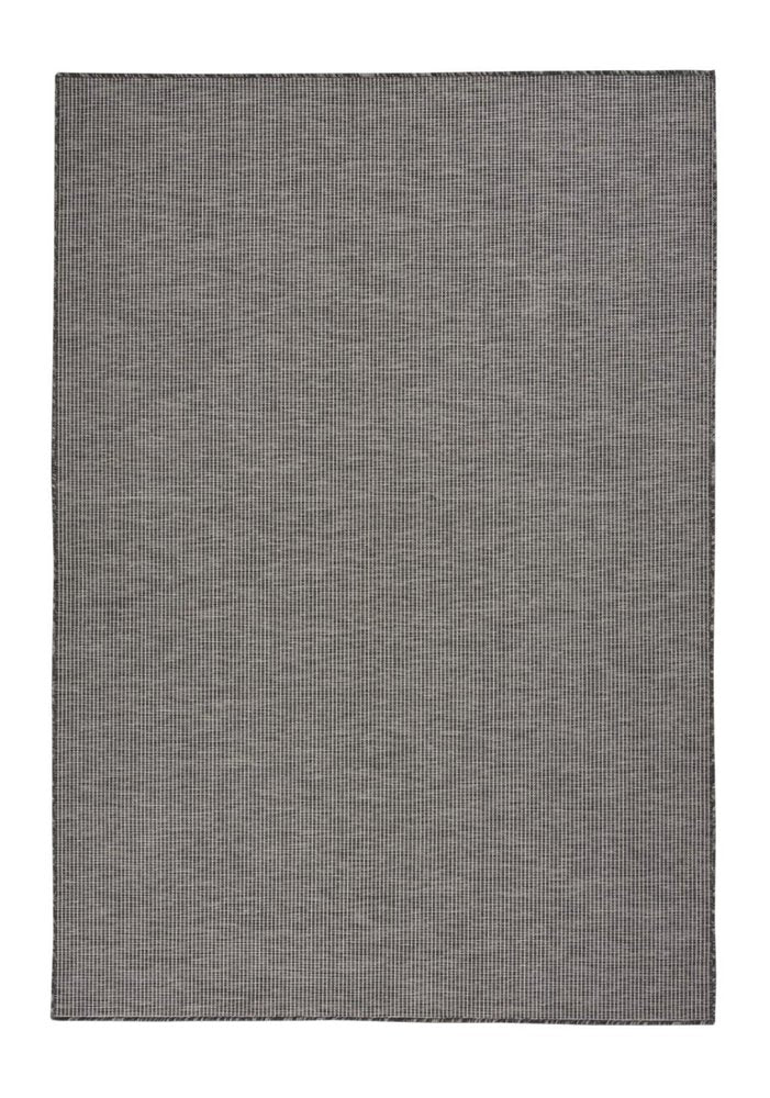 4' X 6' Charcoal Indoor Outdoor Area Rug
